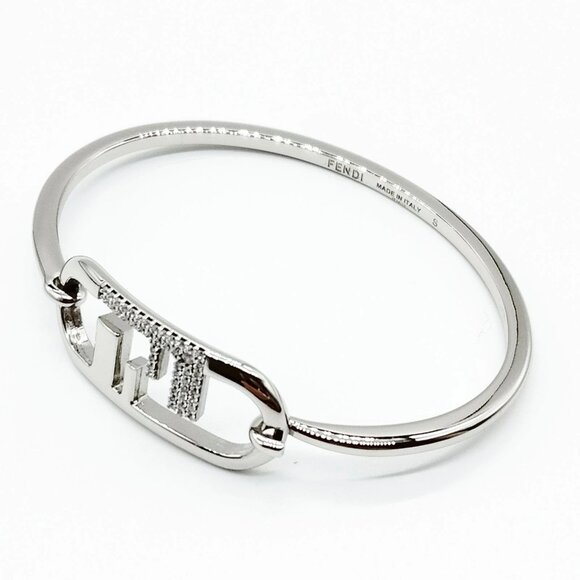 Fendi Bangle Silver 230-081425 - Picture 1 of 9